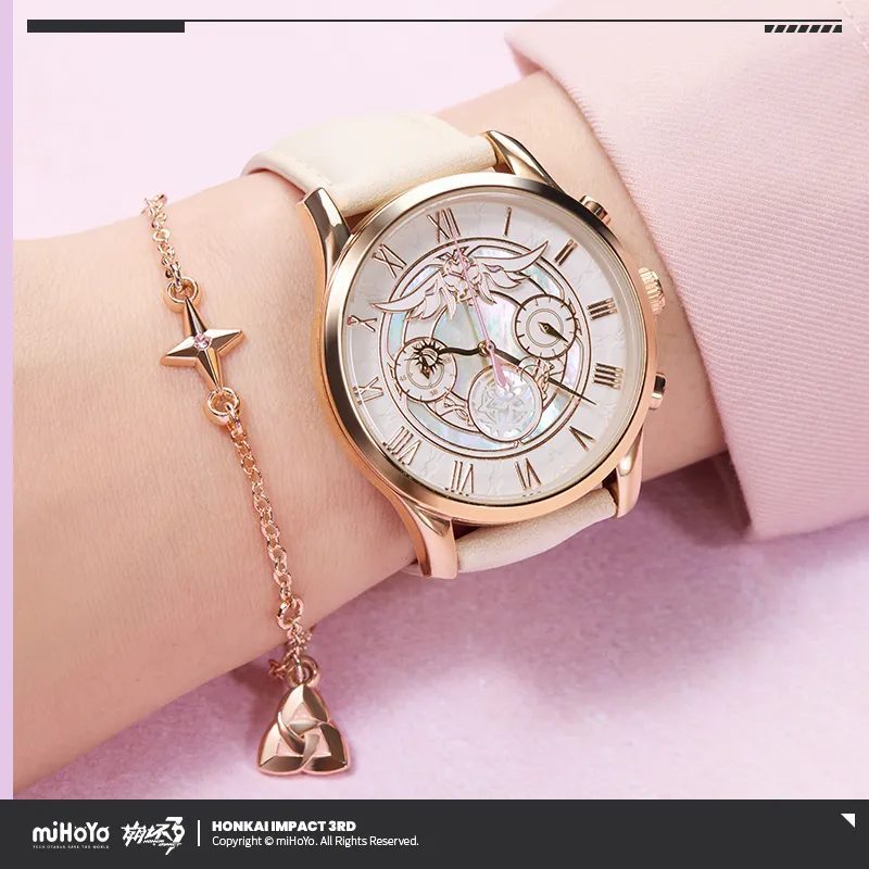 Đồng hồ nữ chủ đề Elysia: Herrscher of Human: Ego – Honkai Impact 3rd – Chính hãng Mihoyo