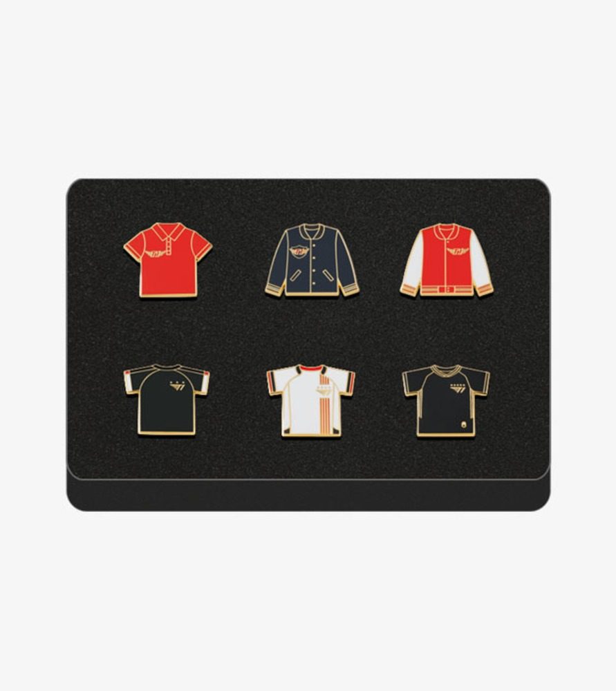 Set huy hiệu T1 Champion’s Legacy V6 Edition – Liên Minh Huyền Thoại – Chính hãng T1 SHOP