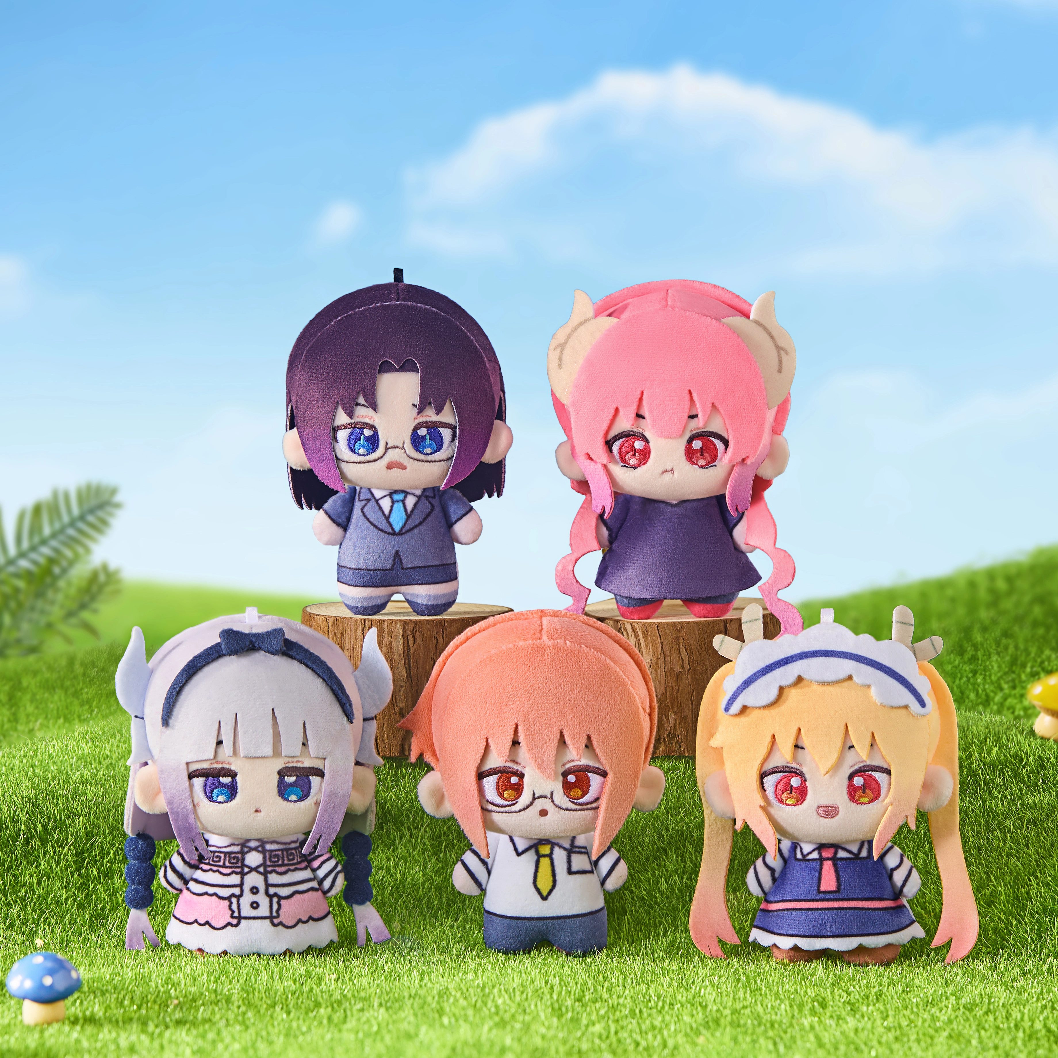 Móc khóa bông Miss Kobayashi’s Dragon Maid 10cm