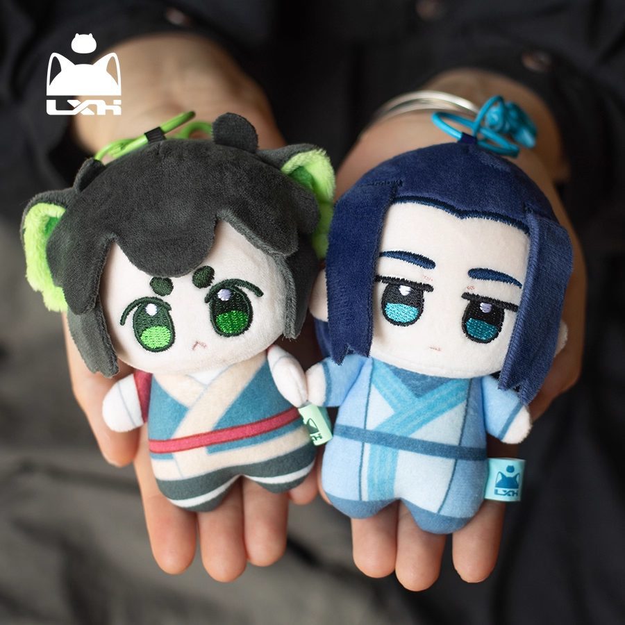 Móc khóa bông Tiểu Hắc & Vô Hạn 10cm – La Tiểu Hắc Chiến Ký – Chính hãng LXH