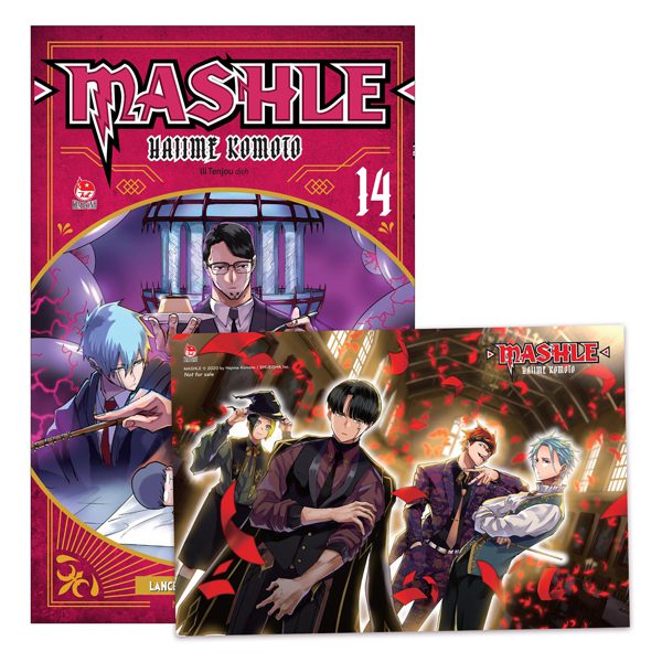 Truyện tranh MASHLE – Tập 14 – Lance Crown Và Dot Barrett – Tặng Kèm Postcard – Kim Đồng