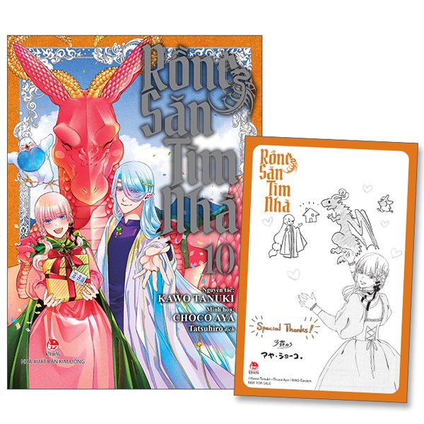 Truyện tranh Rồng Săn Tìm Nhà – Tập 10 – Tặng Kèm Shikishi – Kim Đồng