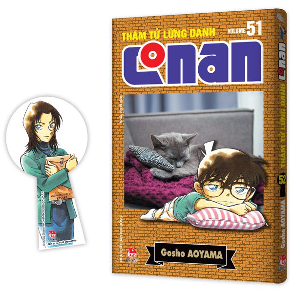 Truyện tranh Thám Tử Lừng Danh Conan – Tập 51 – Bản Nâng Cấp – Tặng Kèm Bookmark – Kim Đồng