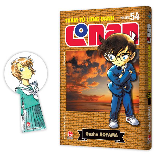 Truyện tranh Thám Tử Lừng Danh Conan – Tập 54 – Bản Nâng Cấp – Tặng Kèm Bookmark – Kim Đồng