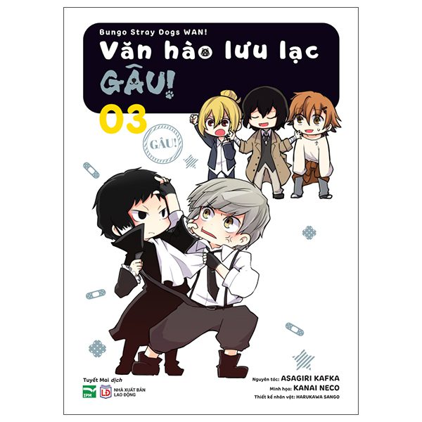 Truyện tranh [Manga] Văn Hào Lưu Lạc – Gâu! – Tập 3 – Lao Động