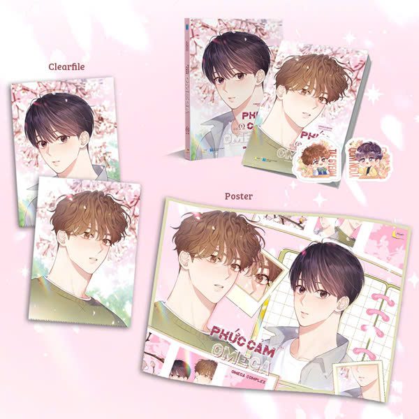 Truyện Sách Phức Cảm Omega – Omega Complex – Tập 1 + Tập 2 (Bộ 2 Tập) (Tái Bản 2025) – Bản Đặc Biệt – Tặng Kèm 2 Bookmark Bồi Cứng + 1 Poster A3 + 2 Kẹp Tài Liệu A4 – Hà Nội