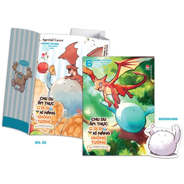 Truyện tranh Chu Du Ẩm Thực Tại Dị Giới Với Kĩ Năng Không Tưởng – Sui Phiêu Lưu Ký – Tập 6 – Tặng Kèm Bookmark + Bìa Áo Đặc Biệt – Kim Đồng