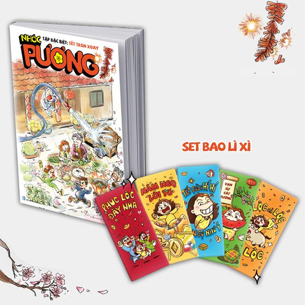 Truyện tranh Nhóc Pương – Tập Đặc Biệt – Tết Tròn Xoay – Tặng Kèm Bộ 5 Bao Lì Xì – CÔNG TY TNHH TỦ SÁCH CỦA CÁO