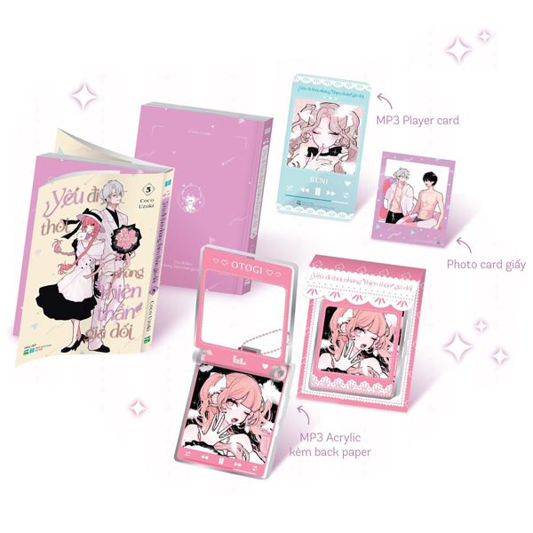 Truyện tranh Yêu Đi Thôi Những Thiên Thần Giả Dối – Tập 5 – Bản Sưu Tầm – Tặng Kèm Photocard Giấy + MP3 Player Card + MP3 Acrylic – Hà Nội