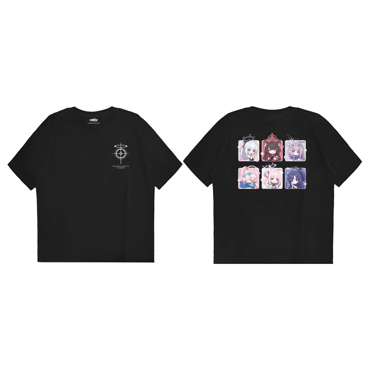 Áo thun oversize Thời gian riêng tư cùng Sensei – Chính hãng Blue Archive