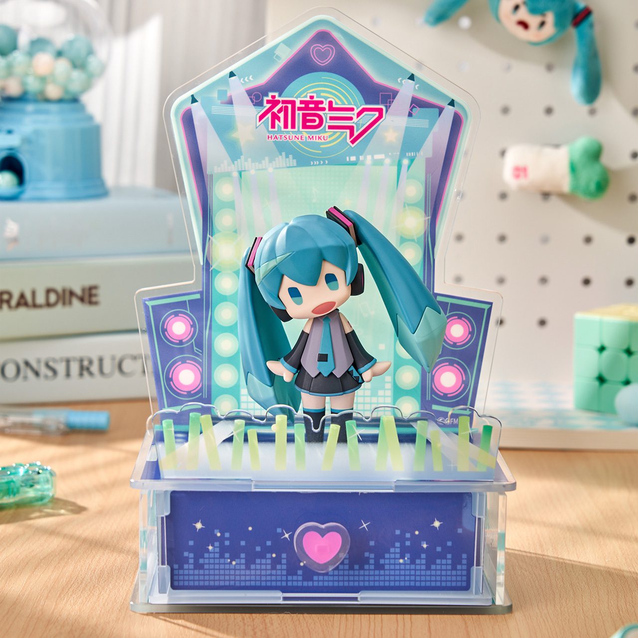 Hộp trừng bày mô hình Nendoroid Hatsune Miku ver Concert  – Chính hãng goodsmile moment