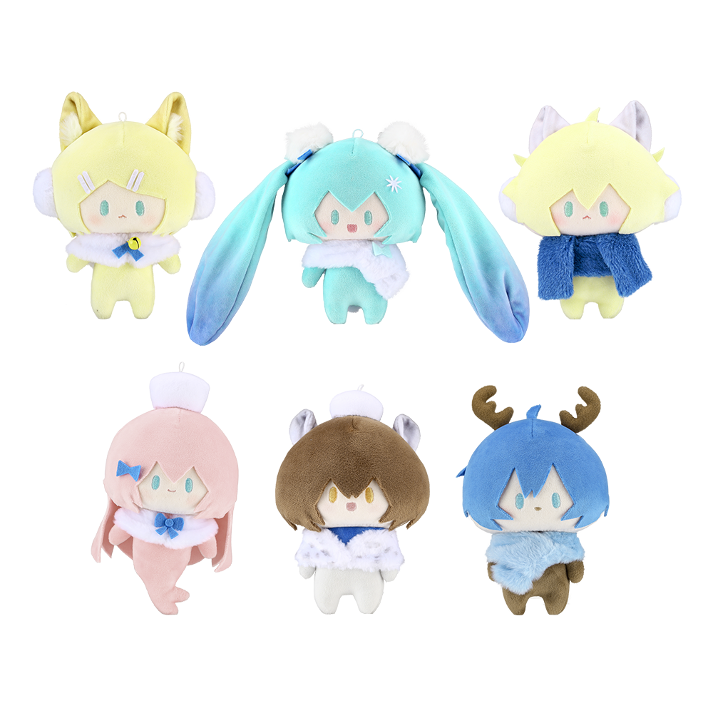 Móc khóa bông Hatsune Miku chủ đề Đêm Tuyết Ngàn Sao – Vocaloid – Chính hãng BEMOE