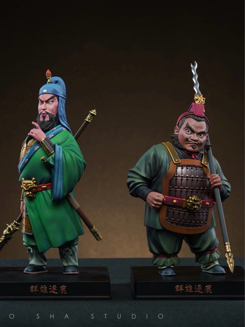 Guan Yu & Zhang Fei – Three Kingdoms – Lang Tao Sha Studio