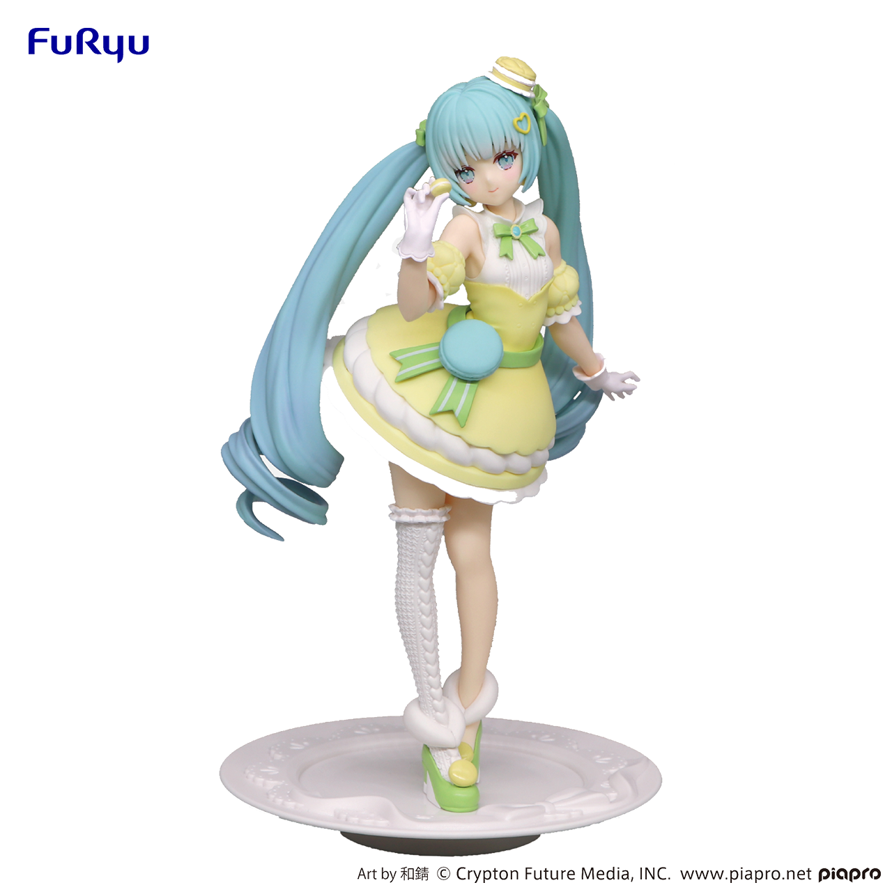 Exceed Creative Hatsune Miku chủ đề Citron Macaron – Chính hãng Furyu