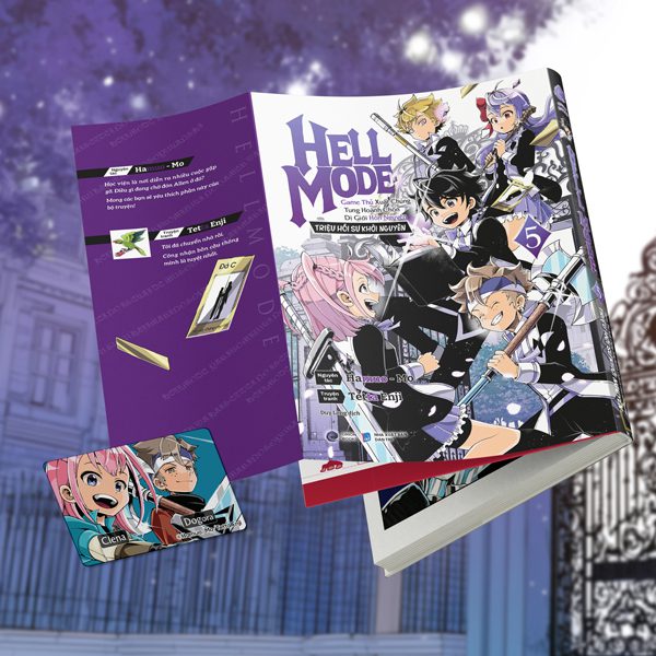Truyện tranh [Manga] Hell Mode – Game Thủ Xuất Chúng Tung Hoành Chốn Dị Giới Hỗn Nguyên – Triệu Hồi Sư Khởi Nguyên – Tập 5 – Tặng Kèm Thẻ Nhân Vật – Dân Trí