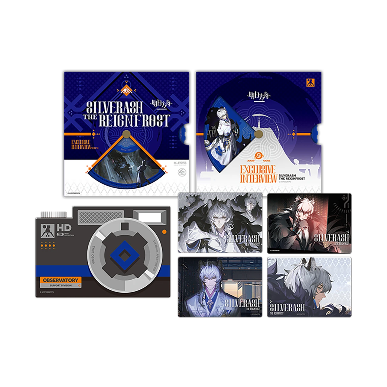 Set acrylic tạo hình Máy Ảnh chủ đề Buổi Phỏng Vấn Đặc Biệt – Chính hãng Arknights