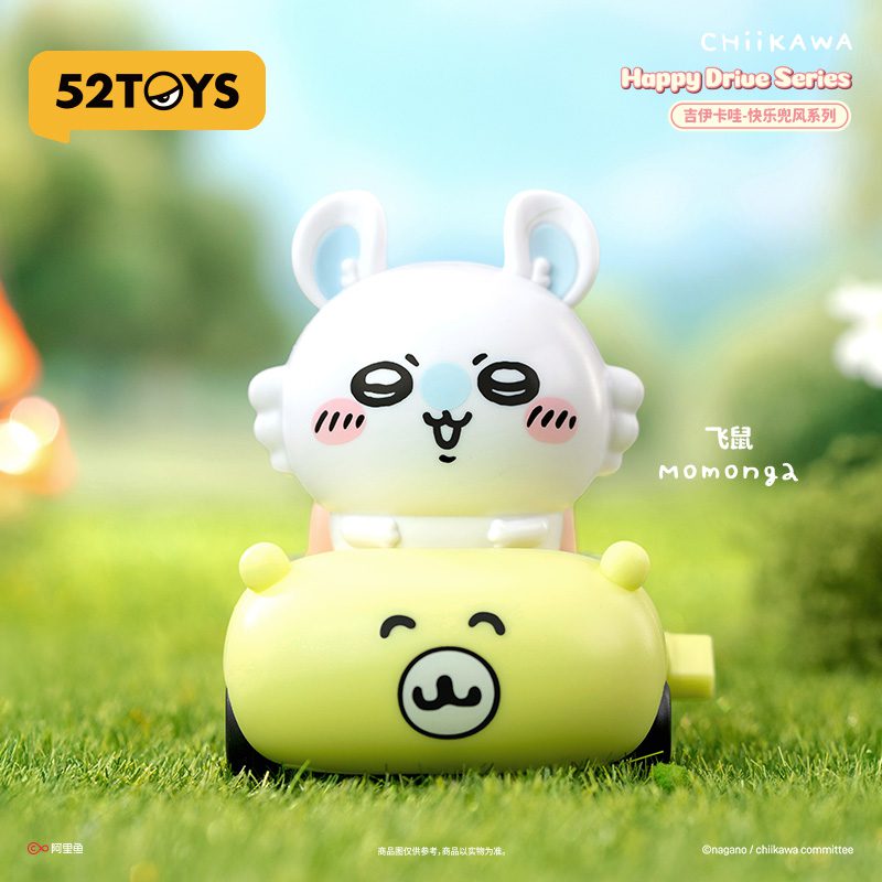 Mô hình Chiikawa chủ đề Happy Drive – Chính hãng 52TOYS