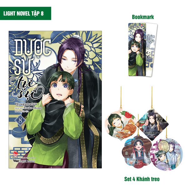 Light novel Dược Sư Tự Sự – Tập 8 – Tặng Kèm Bookmark + Set 4 Khánh Treo – Kim Đồng