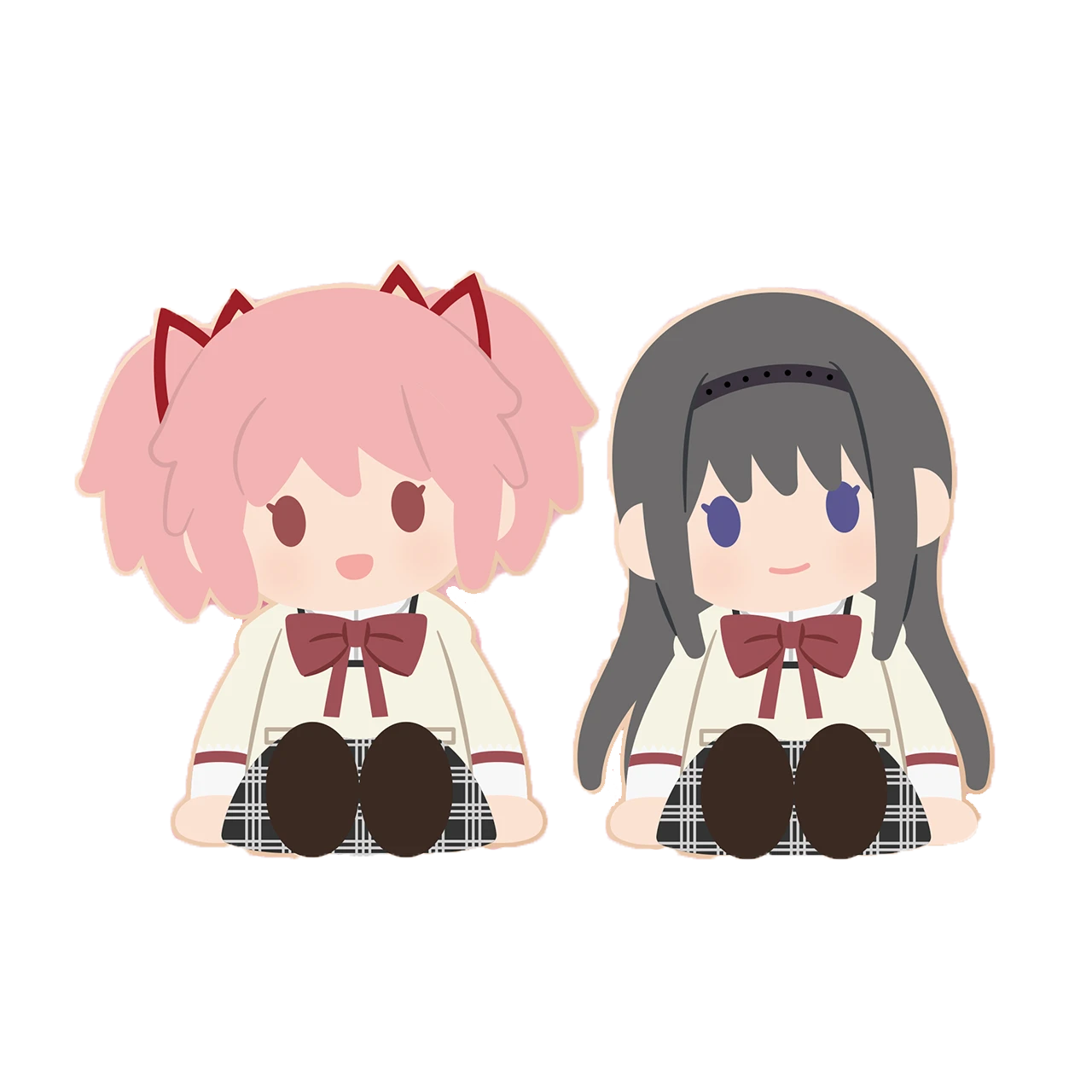 Búp bê POTEPOTTE Madoka Kaname & Akemi Homura –  Puella Magi Madoka Magica The Movie: Rebellion – Chính hãng BNTSH