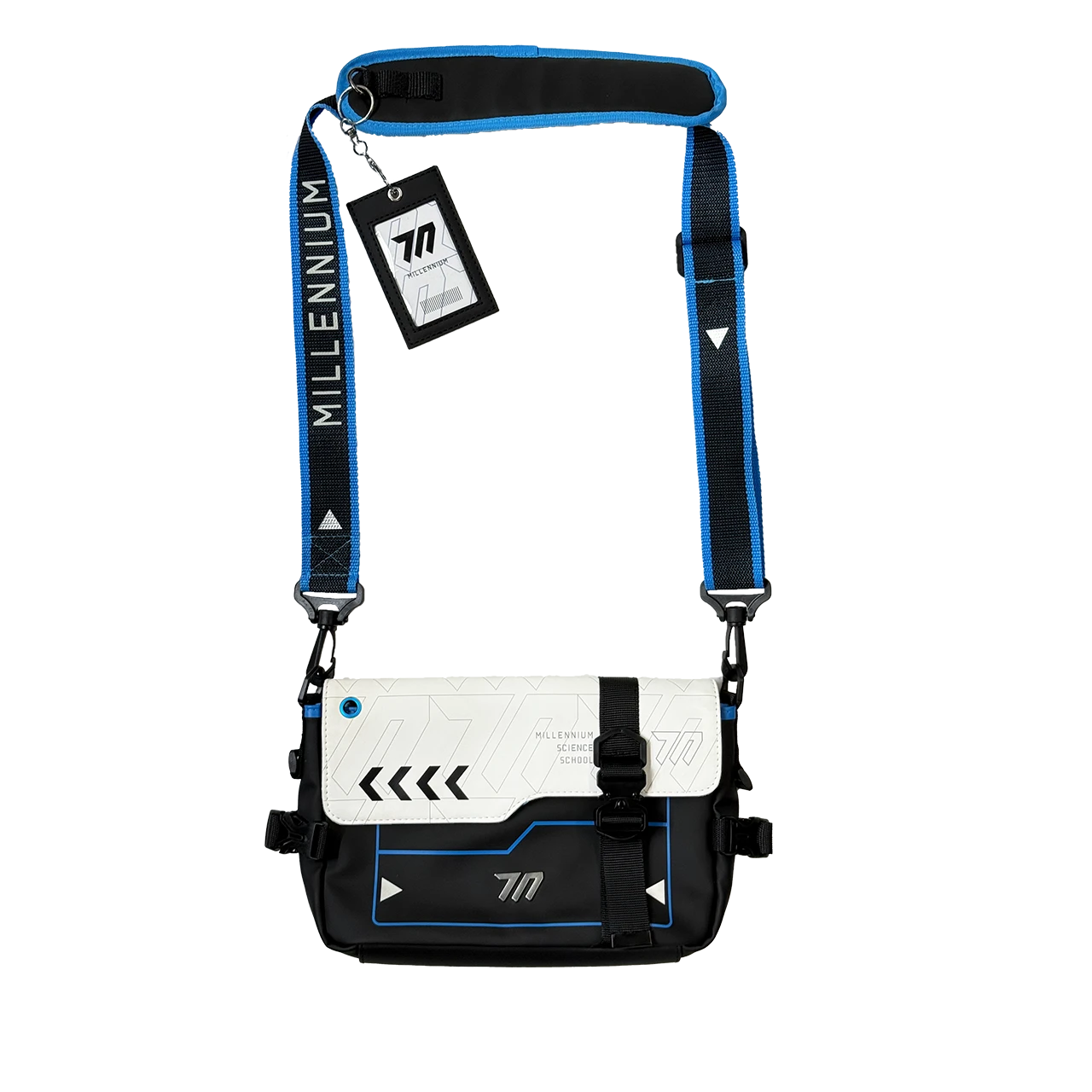 Túi đeo chéo bộ sưu tập Thời trang Kivotos chủ đề Học viện Khoa học Millennium – Chính hãng Blue Archive