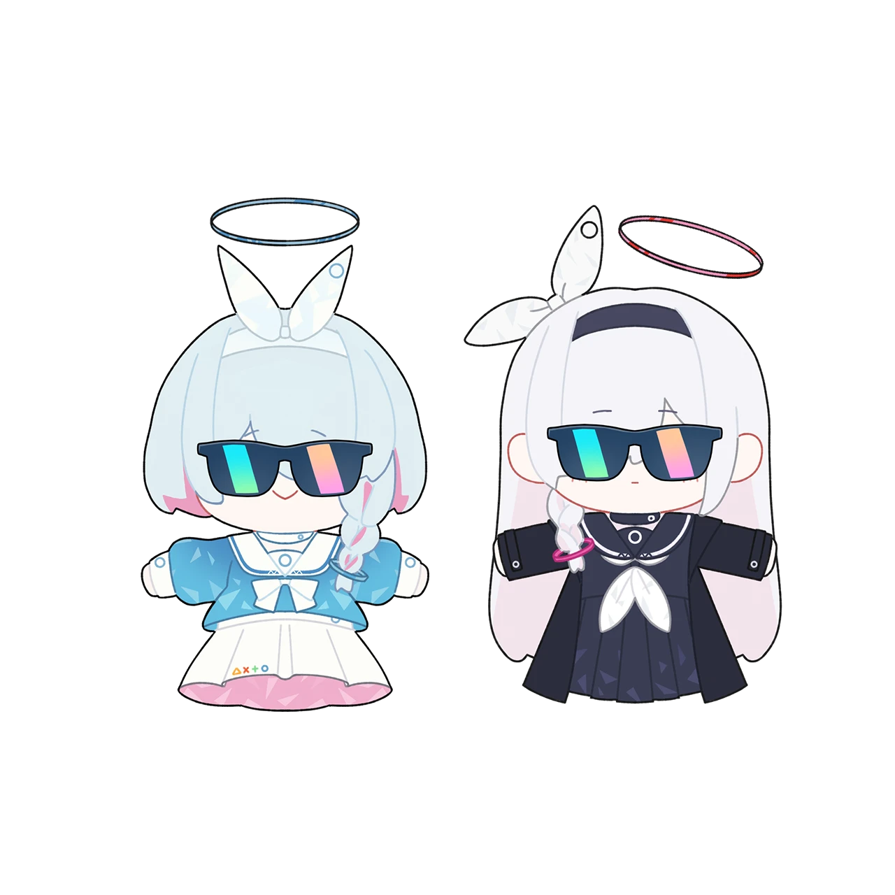 Rối tay Arona & Plana chủ đề Chiếc Hộp Shittim – Chính hãng Blue Archive