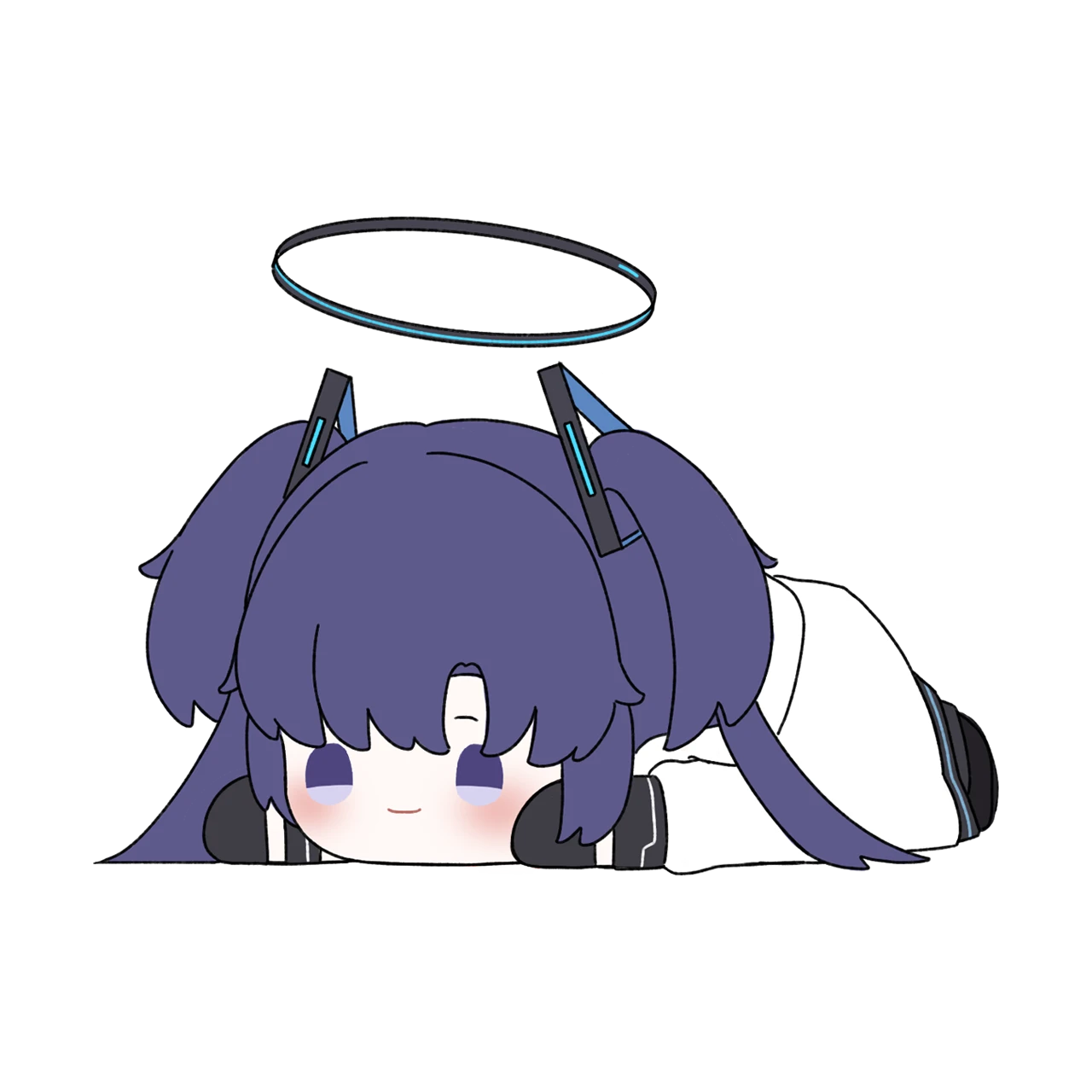 Búp bê Hayase Yuuka nằm sắp – Chính hãng Blue Archive